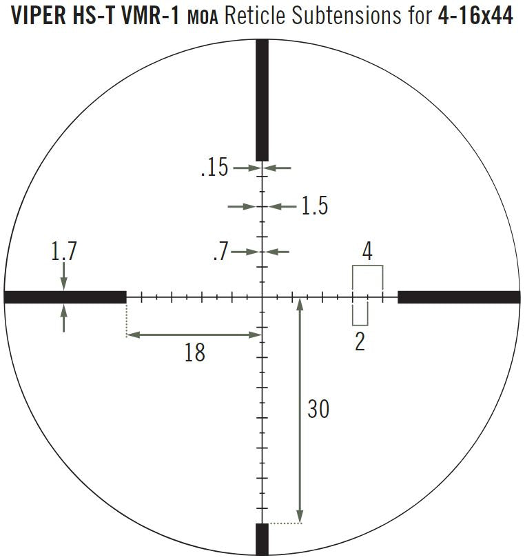 Puškohľad VIPER® HS™ 4-16X44