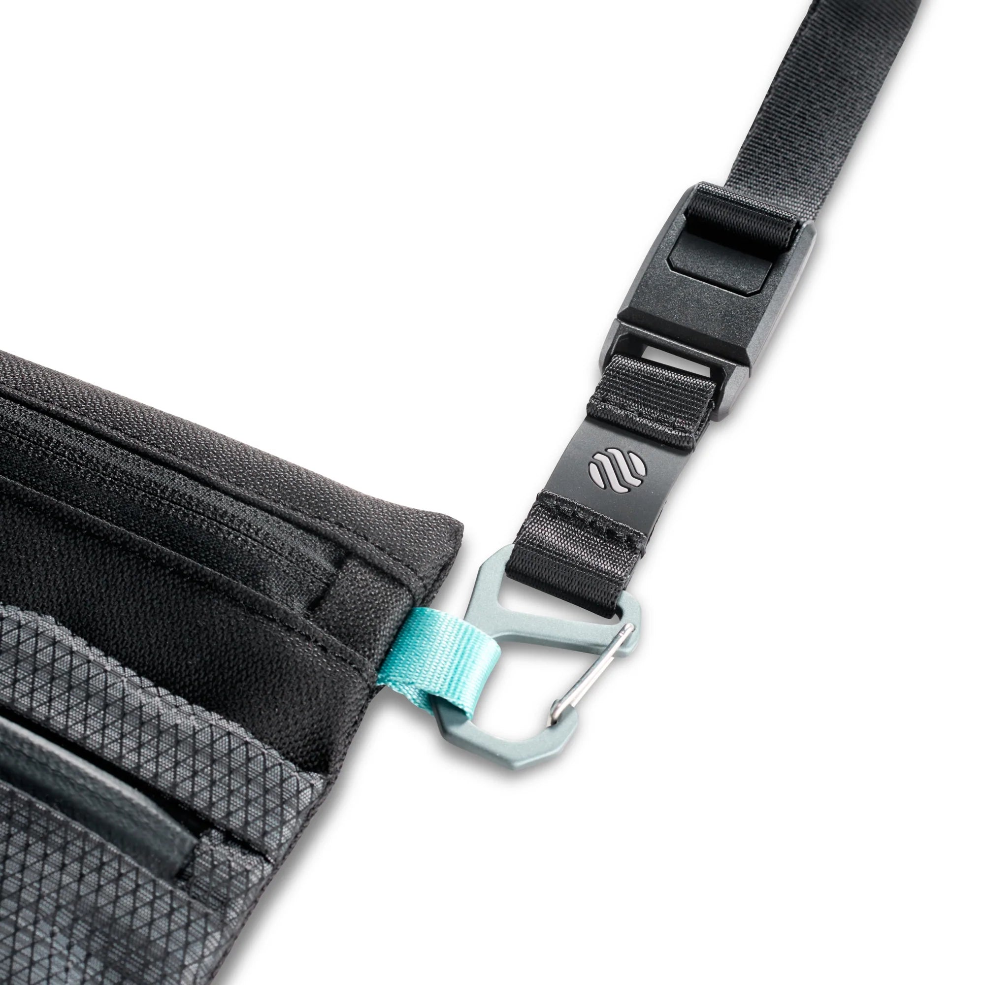 CARRY ESSENTIALS NECK POUCH (A5), BLACK - Fjord